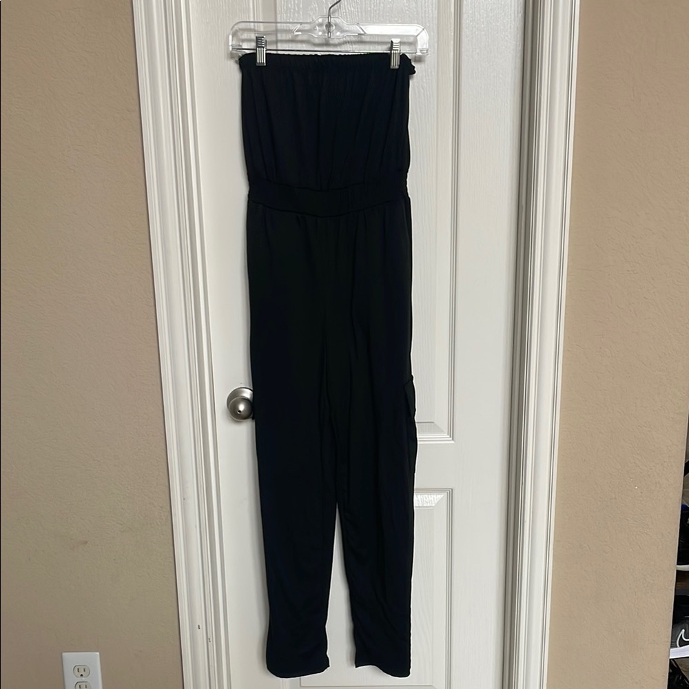 Justify black jumpsuit size small new without tags